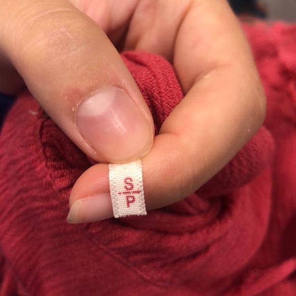 Free people red top - Picture 4 of 4